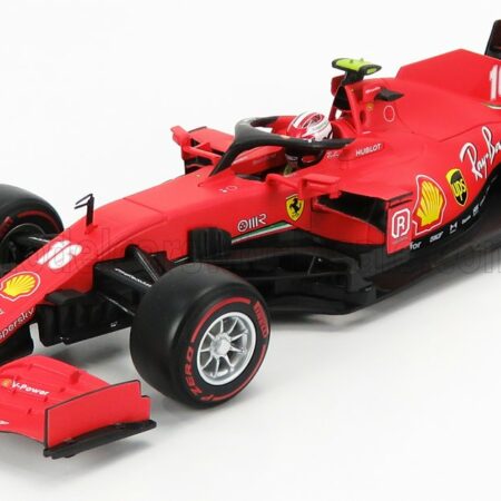 BURAGO 1/18 FERRARI | F1  SF1000 TEAM SCUDERIA FERRARI MISSION WINNOW N 16 2nd AUSTRIAN GP 2020 C.LECLERC - WITH SOFT RED WHEELS | MATT RED