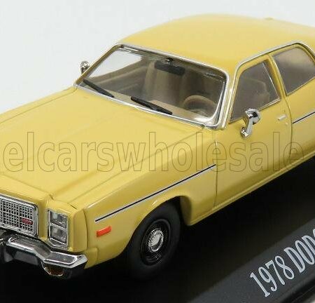 GREENLIGHT 1/43 DODGE | MONACO 1978 - THE GREATEST AMERICAN HERO | YELLOW