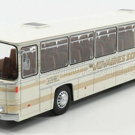 EDICOLA 1/43 SAVIEM | E7L AUTOBUS CANADA 1970 | BEIGE WHITE