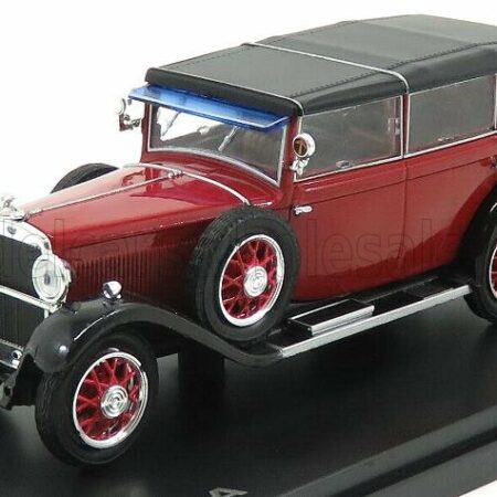 ABREX 1/43 SKODA | 860 CABRIOLET CLOSED 1932 | RED BLACK