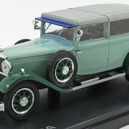 ABREX 1/43 SKODA | 860 CABRIOLET CLOSED 1932 | 2 TONE GREEN GREY