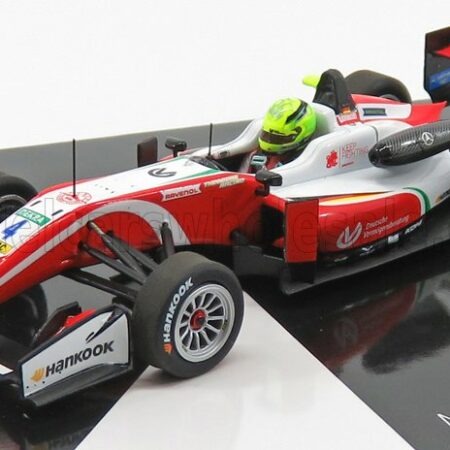 MINICHAMPS 1/43 DALLARA | F3  F317 MERCEDES TEAM PREMA THEODORE RACING N 4 SEASON MICK SCHUMACHER 2018 FORMULA3 CHAMPION | RED WHITE