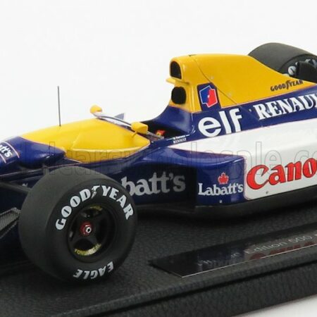 GP-REPLICAS 1/18 WILLIAMS | F1 FW14B N 6 SEASON 1992 RICCARDO PATRESE | BLUE YELLOW WHITE