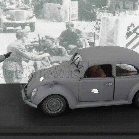 RIO-MODELS 1/43 VOLKSWAGEN | KDF 1939 WITH WEHRMACHT WITH FIGURES | MILITARY GREY