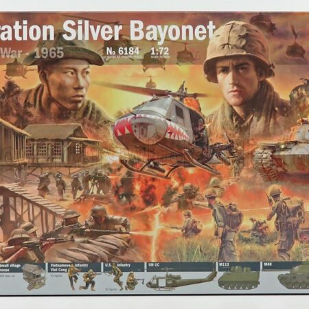 ITALERI 1/72 ACCESSORIES | DIORAMA - WAR BATTLE SET - OPERATION SILVER BAYONET VIETNAM 1965 | /