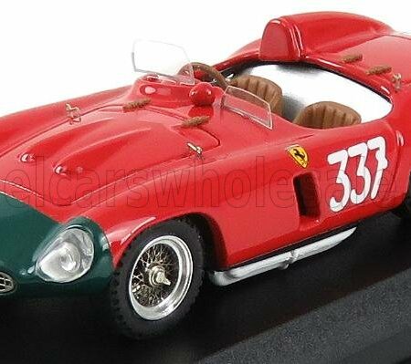 ART-MODEL 1/43 FERRARI | 857S ch.0584 N337 WINNER GIRO DI SICILIA 1956 P.COLLINS - KLEMENTASKY | RED BLACK