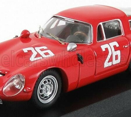 BEST-MODEL 1/43 ALFA ROMEO | TZ1 N 26 1000km MONZA 1965 PIANTA - SALA | RED