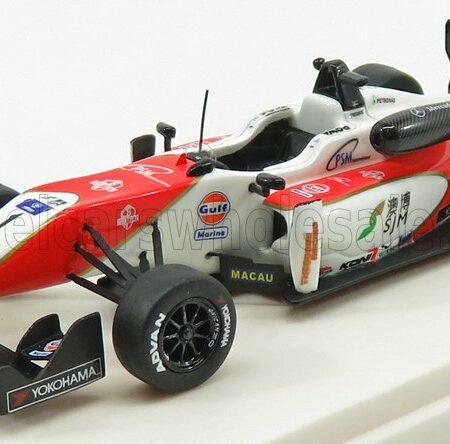 PEAKO 1/43 MERCEDES BENZ | F3  TEAM GULF PREMA POWER N 1 MACAU GP CHAMPION SEASON 2015 F.ROSENQVIST | WHITE RED BLACK