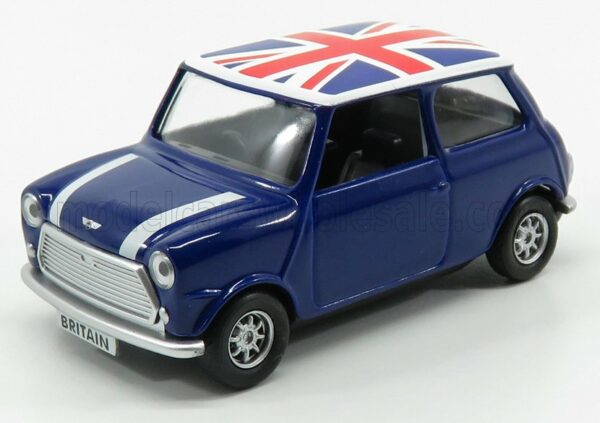 CORGI 1/36 MINI | COOPER 1961 - ENGLISH FLAG | BLUE