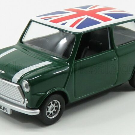 CORGI 1/36 MINI | COOPER 1961 - ENGLISH FLAG | GREEN