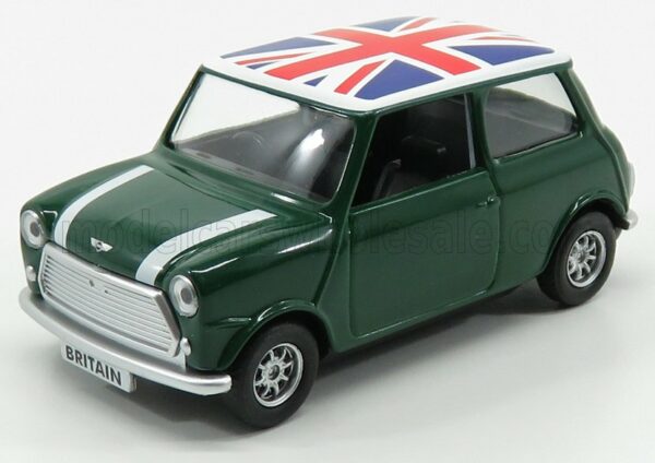 CORGI 1/36 MINI | COOPER 1961 - ENGLISH FLAG | GREEN