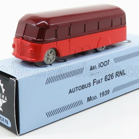 OFFICINA-942 1/76 FIAT | 626 RNL AUTOBUS 1939 | RED ORANGE