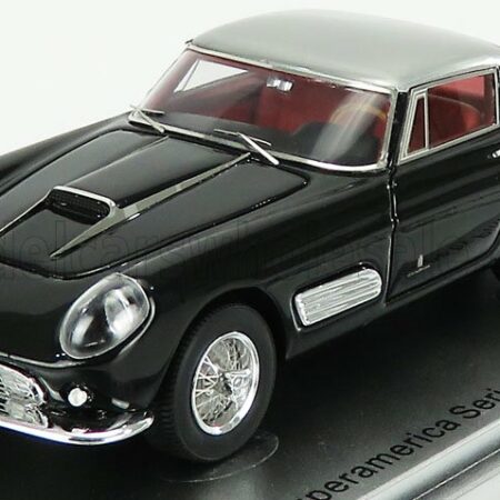 KESS-MODEL 1/43 FERRARI | 410 SUPERAMERICA SERIES III PININFARINA COUPE 1958 | BLACK SILVER