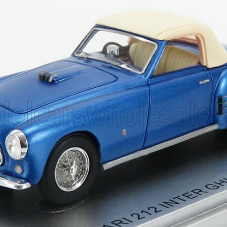 KESS-MODEL 1/43 FERRARI | 212 INTER GHIA ch.0233eu CABRIOLET CLOSED 1952 | BLUE MET