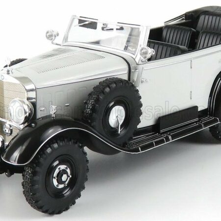 MCG 1/18 MERCEDES BENZ | G4 (W31) SIX-WHEELER CABRIOLET OPEN 1938 | GREY BLACK