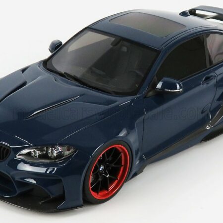 GLM-MODELS 1/18 BMW | 2-SERIES M235 DARWINPRO MTC BLACK SAILS WIDEBODY 2015 | BLUE MET