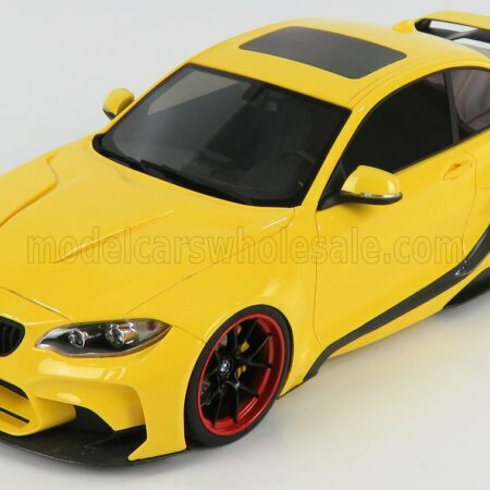 GLM-MODELS 1/18 BMW | 2-SERIES M235 DARWINPRO MTC BLACK SAILS WIDEBODY 2015 | YELLOW