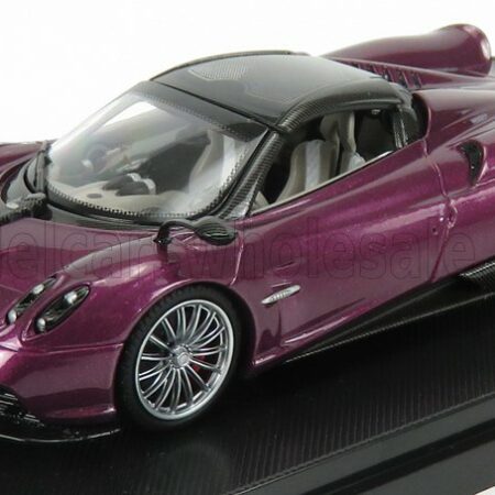 LCD-MODEL 1/43 PAGANI | HUAYRA ROADSTER 2018 | PURPLE MET