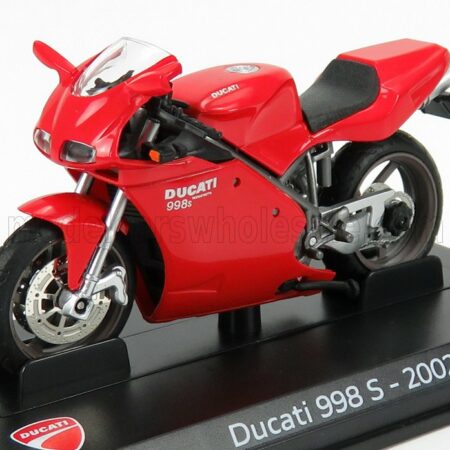 EDICOLA 1/24 DUCATI | 998S TESTASTRETTA 136hp 2002 | RED