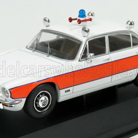 VANGUARDS 1/43 JAGUAR | XJ6 MKII 4.2L POLICE 1971 | WHITE ORANGE