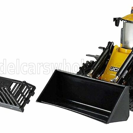 BRITAINS 1/32 JCB | 4195 RUSPA GOMMATA TRACTOR - SCRAPER | YELLOW BLACK