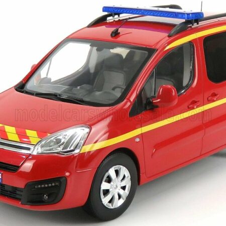 NOREV 1/18 CITROEN | BERLINGO POMPIERS 2017 | RED