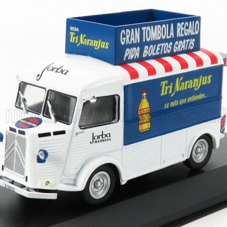 EDICOLA 1/43 CITROEN | TYPE-H  VAN TRI-NARANJUS 1959 | WHITE BLUE