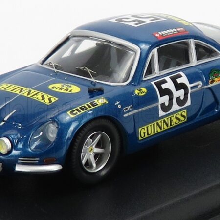 TROFEU 1/43 RENAULT | ALPINE A110 N 55 WINNER CLASS 1000km SPA 1970 J.M.JACQUEMIN - B.PALAYER | BLUE MET