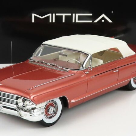 MITICA 1/18 CADILLAC | ELDORADO BIARRITZ CONVERTIBLE CLOSED 1962 | PINK MET