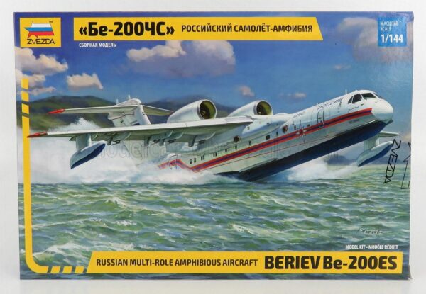 ZVEZDA 1/144 BERIEV | BE-200ES IDROVOLANTE EMERGENCY RUSSIAN AIRPLANE 2003 | /