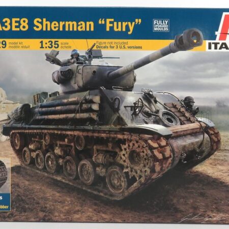 ITALERI 1/35 AMERICAN LOCOMOTIVE CO. | M4A3E8 SHERMAN TANK MILITARY 1944 | /