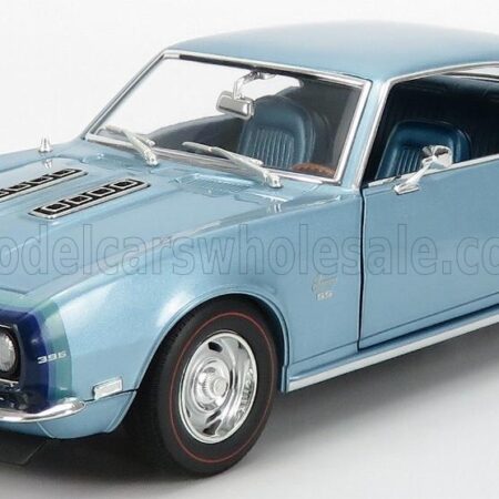 ACME-MODELS 1/18 CHEVROLET | CAMARO Z/28 COUPE UNICORN 1968 | LIGHT BLUE MET