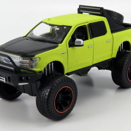 MOTOR-MAX 1/27 FORD USA | F-150 LARIAT PICK-UP OFFROAD 2017 | YELLOW BLACK