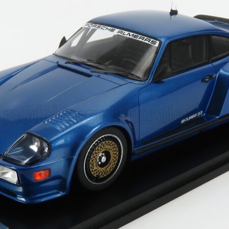 KESS-MODEL 1/18 PORSCHE | 911 930 BITURBO 3.3 ALMERAS 1993 | BLUE MET