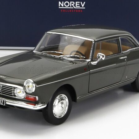 NOREV 1/18 PEUGEOT | 404 COUPE 1967 | GRAPHITE GREY