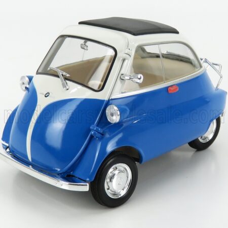 WELLY 1/18 BMW | ISETTA 1955 | BLUE WHITE