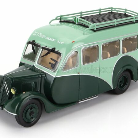 EDICOLA 1/43 CITROEN | TYPE U23 BESSET AUTOBUS 1947 | 2 TONE GREEN