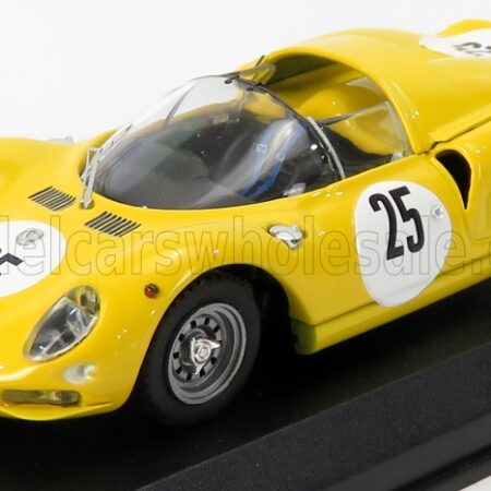 BEST-MODEL 1/43 FERRARI | 365 P2 N 25 24h DAYTONA 1966 BIANCHI - VAN OPHEM - JEAN BEURLYS | YELLOW