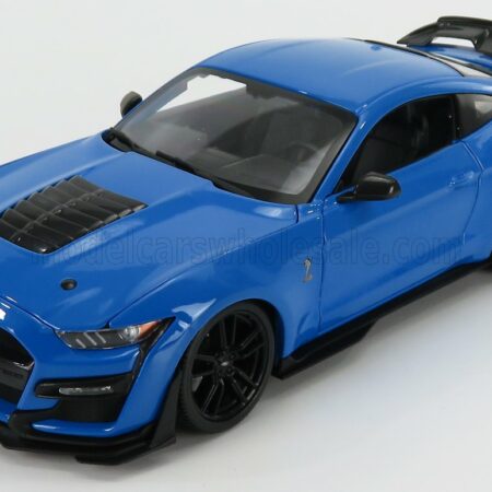 MAISTO 1/18 FORD USA | MUSTANG SHELBY GT500 COUPE 2020 | LIGHT BLUE