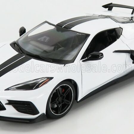 MAISTO 1/18 CHEVROLET | CORVETTE STINGRAY 2020 | WHITE