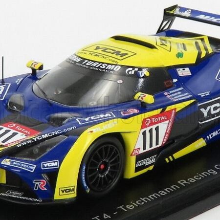 SPARK-MODEL 1/43 KTM | X-BOW GT4 N 111 TEAM TEICHMANN RACING 24h NURBURGRING 2019 L.KRAIHAMER - R.KOFLER - MAXIMILIAN - M.RONNEFARTH | BLUE YELLOW BLACK