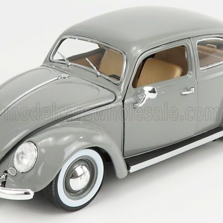 BURAGO 1/18 VOLKSWAGEN | KAFER BEETLE 1955 | GREY