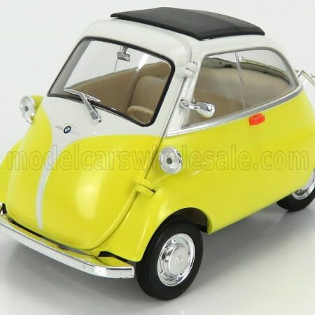 WELLY 1/18 BMW | ISETTA 1955 | YELLOW WHITE