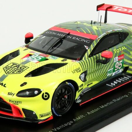 SPARK-MODEL 1/43 ASTON MARTIN | VANTAGE AMR 4.5L TURBO V8 TEAM ASTON MARTIN RACING N 95 24h LE MANS 2020 M.SORENSEN - N. THIIM - R.WESTBROOK | YELLOW