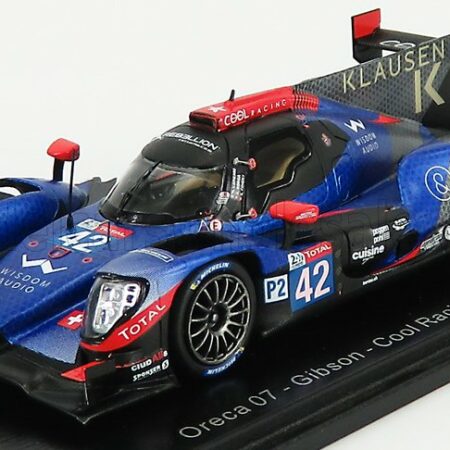 SPARK-MODEL 1/43 ORECA | 07 GIBSON TEAM COOL RACING N 42 12th 24h LE MANS 2020 A.BORGA - A.COIGNY - N.LAPIERRE | BLUE RED