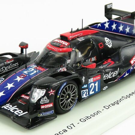 SPARK-MODEL 1/43 ORECA | 07 GIBSON TEAM DRAGONSPEED USA N 21 24h LE MANS 2020 T.BURET - J.P.MONTOYA - M.ROJAS | BLACK BLUE