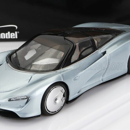 TECNOMODEL 1/43 McLAREN | SPEEDTAIL GENEVA AUTOSHOW 2019 | GREY MET