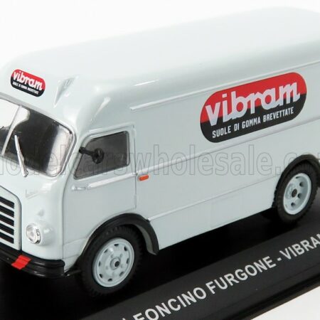 EDICOLA 1/43 OM FIAT | LEONCINO VAN FURGONE VIBRAM 1954 | LIGHT GREY