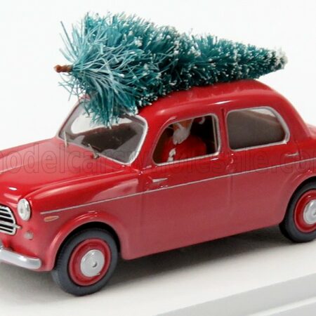 RIO-MODELS 1/43 FIAT | 1100/103 1954 - CHRISTMAS EDITION 2020 - CON BABBO NATALE - WITH FIGURE SANTA CLAUS | RED