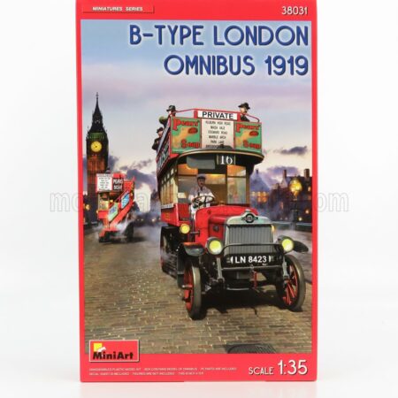 MINIART 1/35 GENERAL | OMNIBUS B-TYPE LONDON AUTOBUS 1919 | /